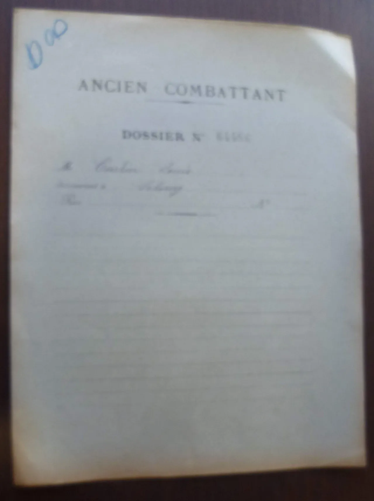 vignette du dossier d'ancien combattant de CARLIER_Louis_Abraham