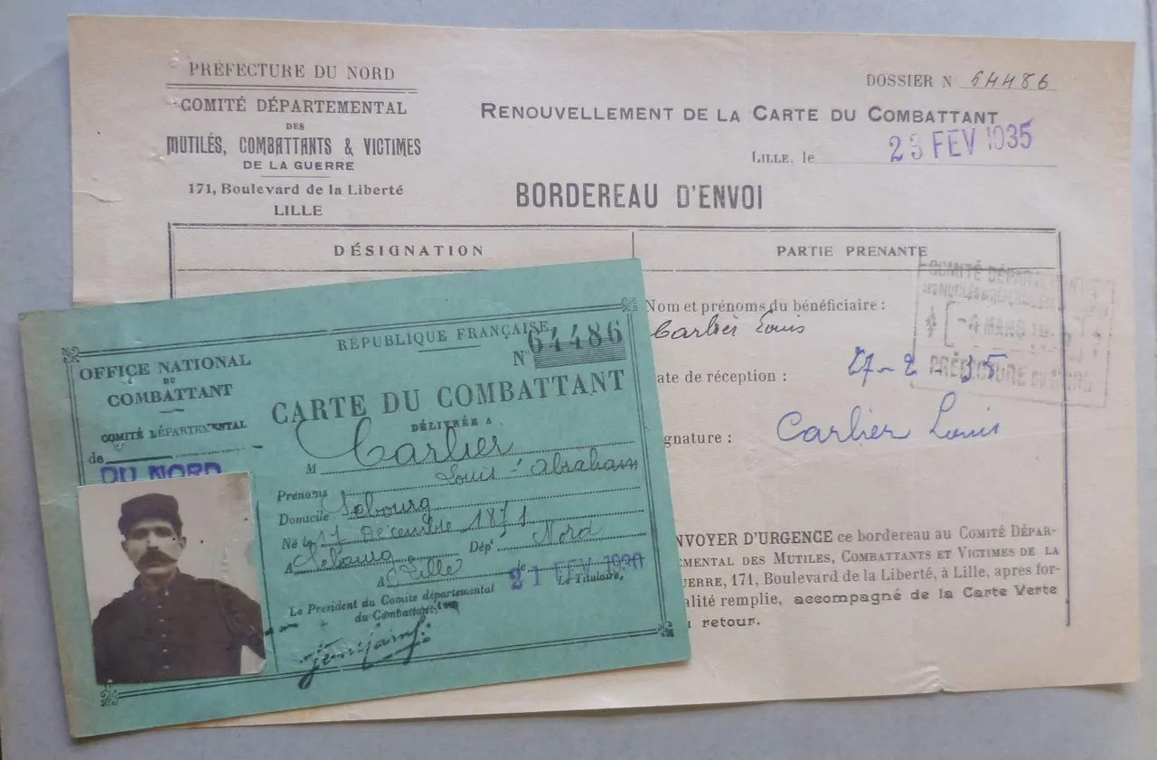 vignette du dossier d'ancien combattant de CARLIER_Louis_Abraham