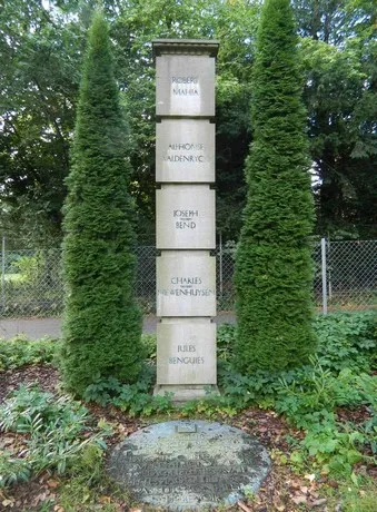 Le monument belge du camp danois de Hald