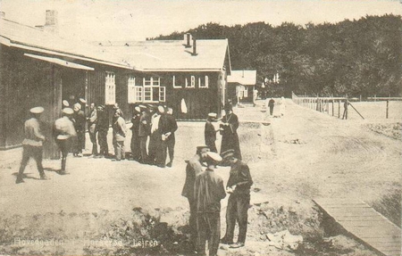 Des prisonniers russes au camp de Horserød pendant la Grande Guerre