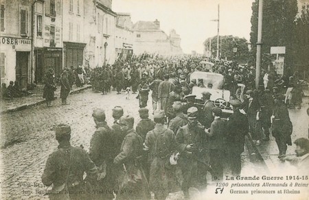 1200 prisonniers allemands à Reims pendant la Grande Guerre