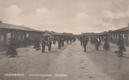 Le camp d'internement d'Harderwijk aux Pays-Bas pendant la Grande Guerre