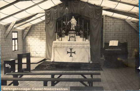 Le culte au camp de prisonniers de Cassel pendant la Grande Guerre