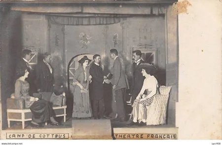Le th&eacute;&acirc;tre fran&ccedil;ais au camp de prisonniers de Cottbus