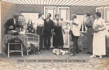 Le russe fran&ccedil;ais au camp de prisonniers de Cottbus