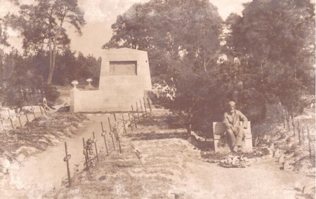 Le monument du Lazaret du camp de prisonniers de Gardelegen
