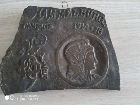 Artisanat et souvenir d'Hammelburg r&eacute;alis&eacute; par un prisonnier de guerre