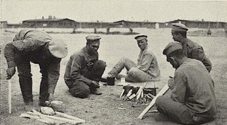le camp de prisonniers d'Hammerstein dans un ouvrage allemand paru pendant la Première Guerre Mondiale