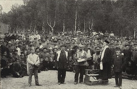 le camp de prisonniers d'Hammerstein dans un ouvrage allemand paru pendant la Première Guerre Mondiale