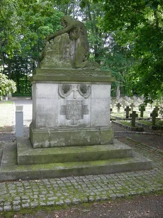 Monument &agrave; la m&eacute;moire des prisonniers serbes du camp de prisonniers de Lamsdorf