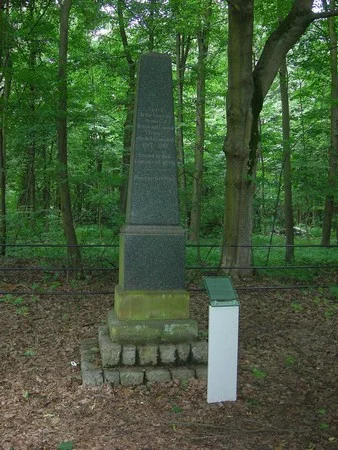 Monument &agrave; la m&eacute;moire des soldats des troupes coloniales britanniques du camp de prisonniers de Lamsdorf