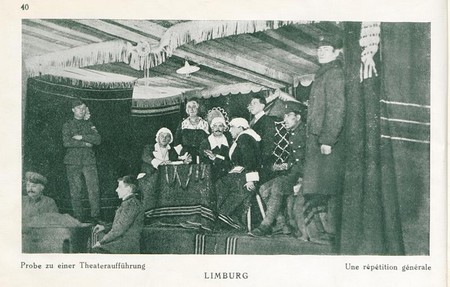 Une répétition générale de Théâtre dans le camp de Limburg