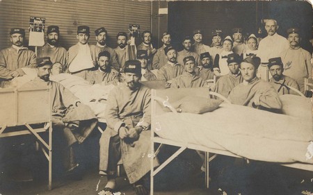 L'hôpital du camp de Limburg pendant la Première Guerre Mondiale