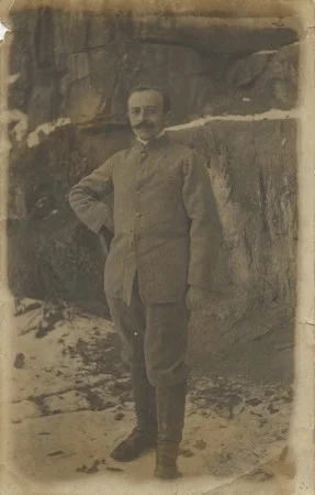 portrait de Emilien Ordonnaud, prisonnier au camp de Limburg