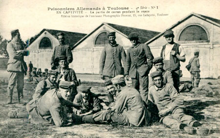 Des prisonniers allemands à Toulouse pendant la Première Guerre Mondiale