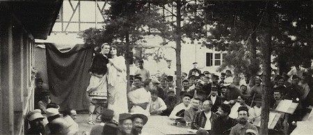 Concert et théâtre à l'hôpital du camp de prisonniers de Grafenwöhr pendant la Grande Guerre