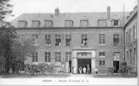 L'hôpital complémentaire n°10 à Amiens pendant la Grande Guerre
