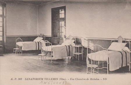 L'hôpital complémentaire n°104 installé au sanatorium Villemin pendant la