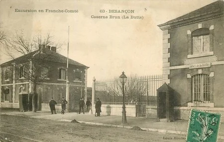 La caserne Brun &agrave; Besan&ccedil;on