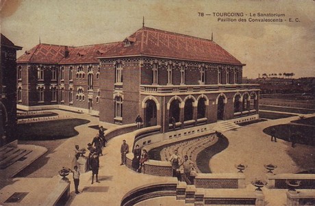 Le pavillon des convalescents du sanatorium de Tourcoing