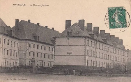 La caserne Joyeuse &agrave; Maubeuge avant la Premi&egrave;re Guerre Mondiale