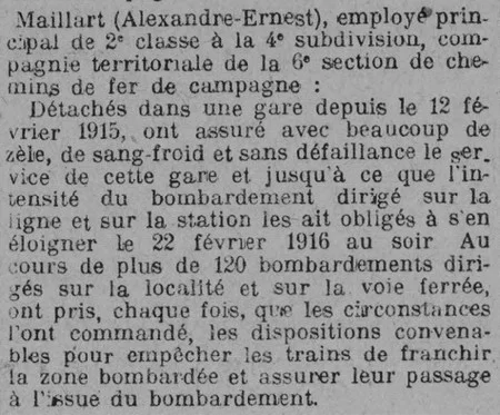 Extrait num&eacute;ris&eacute; par la BNF de l'Est R&eacute;publicain du 18 juin 1916