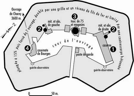 plan de l'ouvrage de Froideterre