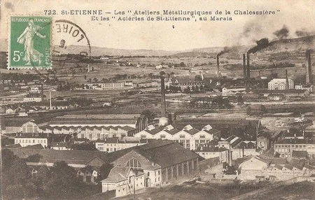 Les aci&eacute;ries de Saint-Etienne au Marais
