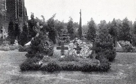 Sepulture de Victor Antoine SAUSSEZ au carr&eacute; belge du cimeti&egrave;re d&rsquo;Orsmaal-Gussenhoven