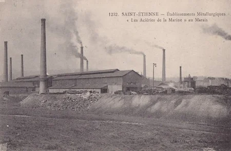 Les aci&eacute;ries de Saint-Etienne au Marais