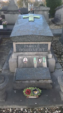 Tombe de Lucien BODDAERT, un poilu mort pour la France en 1917