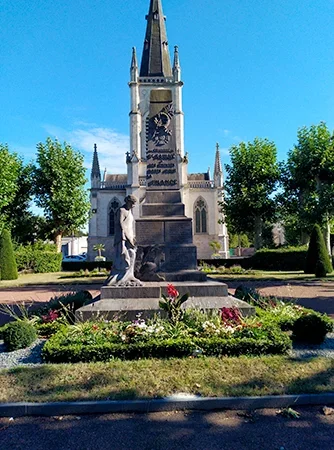 Photo du monument aux morts pour la France de Saint-Saulve