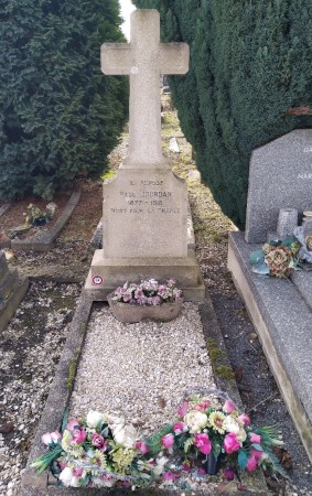 Tombe de Paul JOURDAN, mort pour la France pendant la Grande Guerre